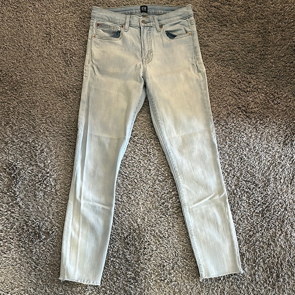 Women’s Gap Jeans, True Skinny, Size 27/4 Regular